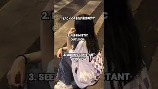 six sign that you are not a confident woman..#women #ytshorts#fyp .