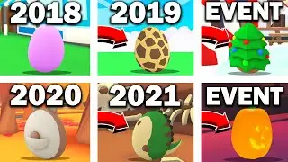 The EVOLUTION of Adopt Me EGGS!
