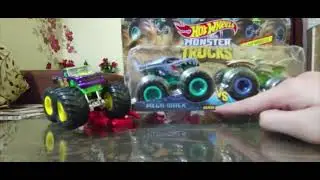 Unboxing Hot wheels monster truck Mega Wrex and leopard shark