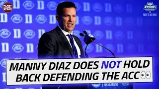 Is the ACC misunderstood? Manny Diaz goes OFF on why he thinks so!