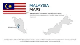 Malaysia Map: Keynote Maps of Malaysia for Presentations