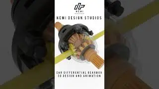 Car Differential Gearbox #3dmodeling | #IndustrialDesign | #CAD #3ddesign  #solidworks #3danimation