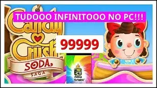 CANDY CRUSH SAGA NO PC - VIDA INFINITA E BOOSTERS INFINITO 2018