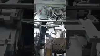YS-3000 automatic garment fabric label cutting and multi fold function machine centre folding