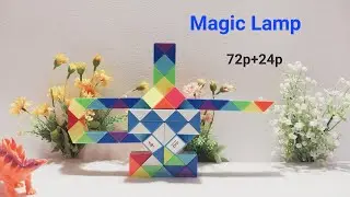 COMBINATION OF 2 RUBIK'S SNAKES (72p and 24p) - Magic Lamp