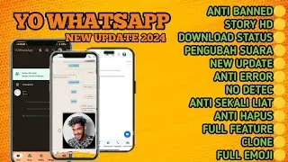 YOWhatsapp Versi Terbaru 2024 || Whatsapp mod anti banned|| YoWhatsapp New Update || Wa mod terbaru!