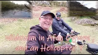 Wild swim in Afon Ogwen,  North Wales. movie