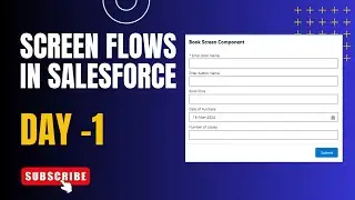 Learn Screen Flows in Lightning | Screen flows in salesforce | Hindi | Day 1 | Salesforce Gyaan |
