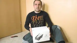 Распаковка дрона . Dji Mavic Air fly more combo .