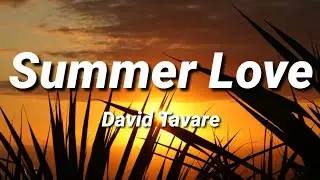 David Tavare - Summer Love [Letra/Lyrics]
