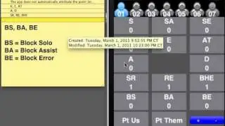 Hayava's Volleyball Stats app for iTunes