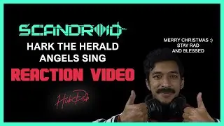 Scandroid - Hark! The Herald Angels Sing HubDub Reaction Video | Synthwave 80s | Shillong