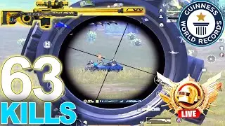 66 KILLS! 🔥 My CRAZIEST AWM Sniper Gameplay of the YEAR 😍 | PUBG Mobile