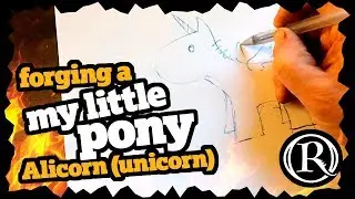 Making a My Little Pony Alicorn (Unicorn) | Metal Blacksmithing Project