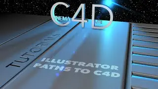 Illustrator Paths to Cinema 4D
