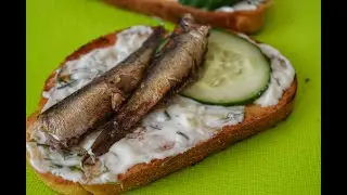 Бутерброды со ШПРОТАМИ. Самый ПРОСТОЙ рецепт