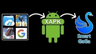 تثبيت التطبيقات والألعاب بصيغة xapk على محاكي smart gaga