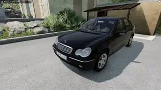POV Drive in a Mercedes C180 Kompressor [Beamng]
