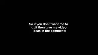 I need video ideas😥