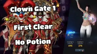 Lost Ark | Kakul Saydon Gate 1 | First Clear No Potion | Gunslinger Pov |