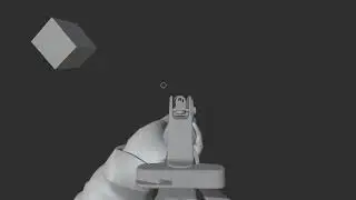 Blender | XM117 Deploying , Firing and Reloading Animations