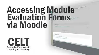 Accessing Module Evaluation Forms via Moodle
