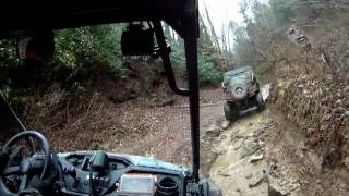 TUFF HILL CLIMB FOR PIONEER 500, BUT MAKES IT!