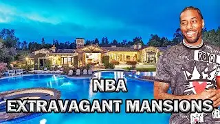 (GIVE AWAY)Extravagant Mansions of NBA Players - Never Seen Before - Inside Their Homes
