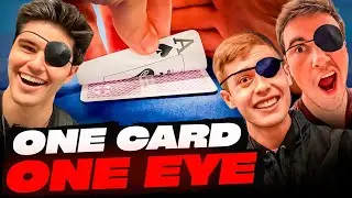 Playing Poker While Only Looking at ONE CARD