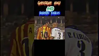 Gheorghe Hagi and roberto karlos#edit #keşfet