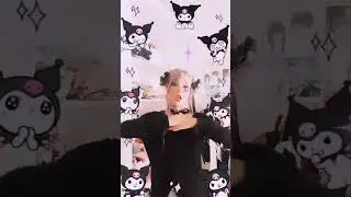 pastel goth dance 🖤💜 kawaii