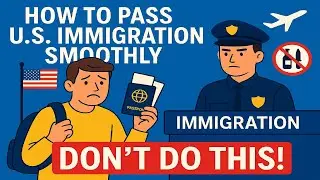 How to Pass USA Immigration Smoothly | 5 Essential Tips for First-Time Travelers