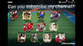 my FIFA squad!