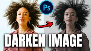 How To Darken Image In Photoshop