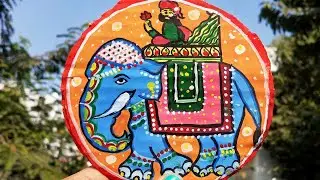 #Rajasthanipainting #elephent⚜️ beautiful painting of Rajasthani Royal elephant 😍❇️ ll easy painting