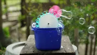 Automatic Soap Ball Blowing Machine for Kids | How to Make a Bubble Machine