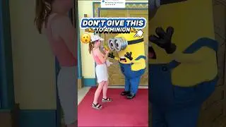 DON’T Bring Bananas to Meet a Minion! 🍌👀 (Universal Studios Meet & Greet)
