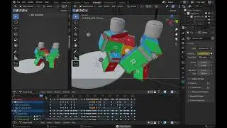 Combo blender animation