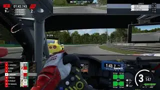 Tough Battle for 5th; final turn tomfoolery - Assetto Corsa Competizione