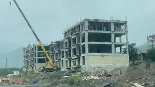 Kəlbəcərdə yeni binaların tikintisi davam edir