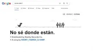 No Sé Donde Están - FABREX, RXDRY, G-VXMP