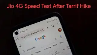 Jio 4G Speed Test After Tarrif Hike | Jio Speed Test in UP #Jio