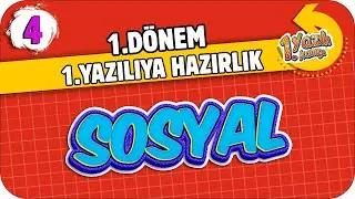 4.Sınıf Sosyal Bilgiler 1.Dönem 1.Yazılıya Hazırlık | 2021 📝