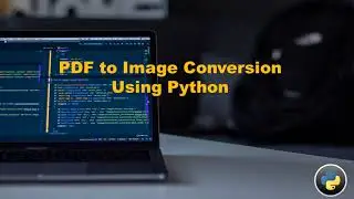 PDF to image Conversion Usiing Python