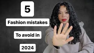 5 Fashion mistakes to avoid in 2024 (Must watch!!)  #fashionmistakes #fashion2024