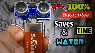 This device can Save your Time & Water | Science Project