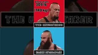 Undertaker vs Braun Strowman Short Comparison