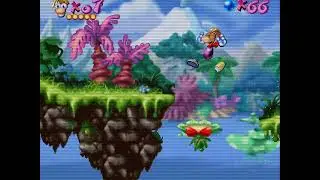 Saturn Rayman Intro and first minutes of gameplay