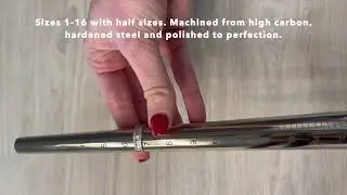 GEMORO Hardened Super Polished Steel Mandrel