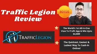 Traffic Legion Review + INSANE BONUS 📣TRAFIC LEGION REVIEW, DEMO & BONUS 📣 | Link In description